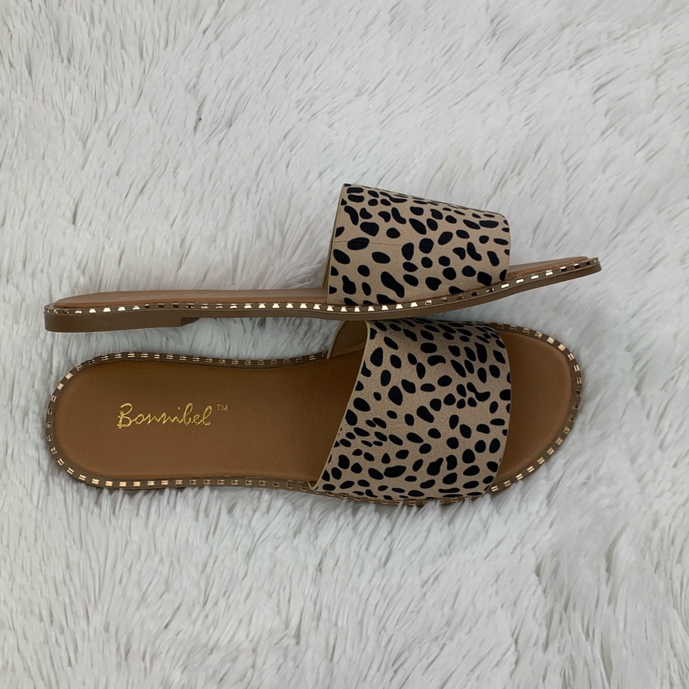 Leopard Print Slides - Picture 3 of 4